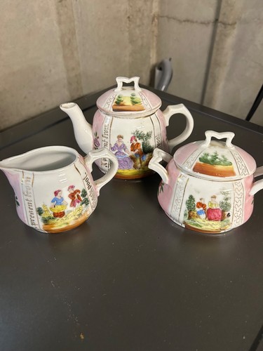 Antique childs tea set - antique,
