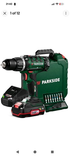 Parkside 20v cordless - 20v, drill