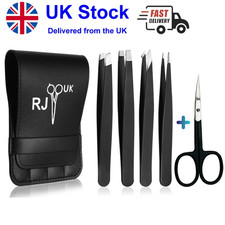 Eyebrow Tweezers Slant Professional Beauty Eyebrow Hair Pluckers Stainless Steel