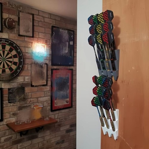 Printed wall dart organizer - wall,