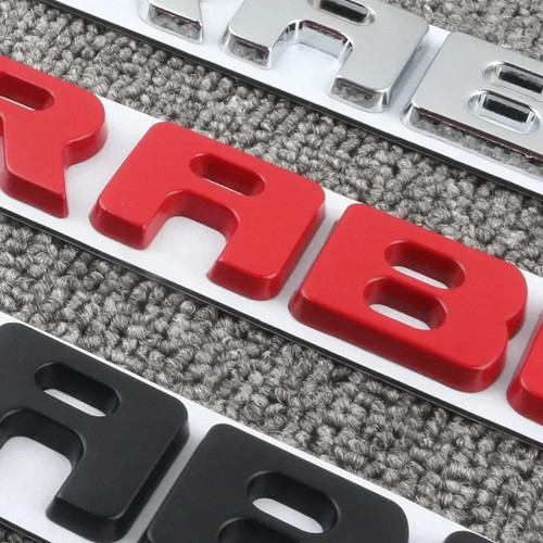 Car badge nameplate trunk - car,