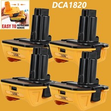 4X 1X For Dewalt Battery