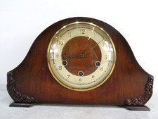 Smiths Enfield Westminster Chime 8 Day Mantle Clock With Key