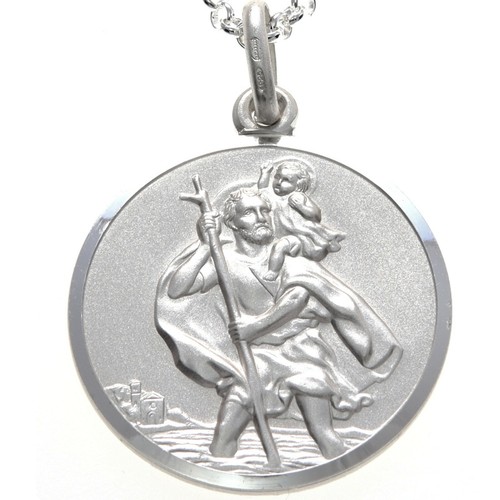 Mens sterling silver - sterling, saint