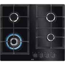AEG HKB64420NB 60cm 6000 Gas on Glass Hob Built-In Black NEW
