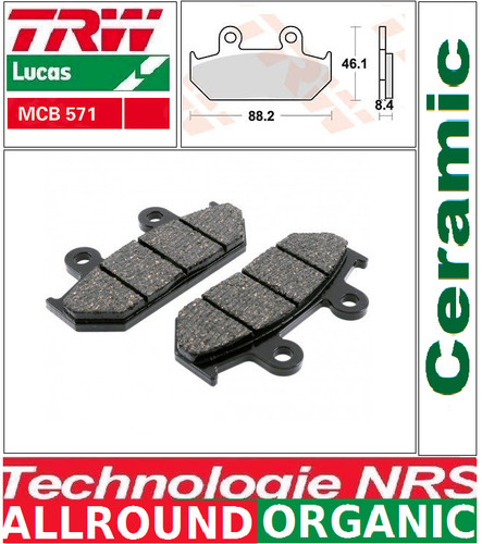 Set front brake - 2, pads