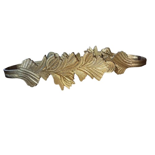 Vintage brass curtain tie - vintage,