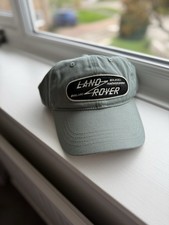 Genuine LAND ROVER Red Canoe Baseball Cap Adjustable