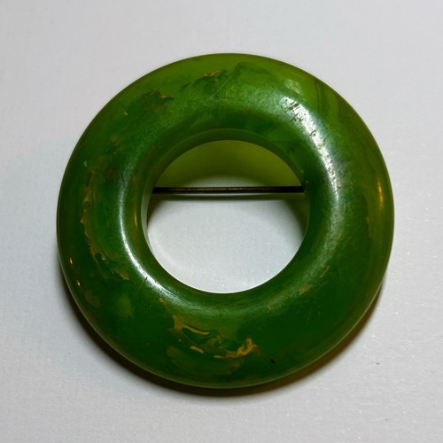 Vintage tested bakelite - bakelite, circle