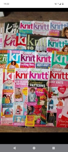 Twenty knitting magazines - twenty,