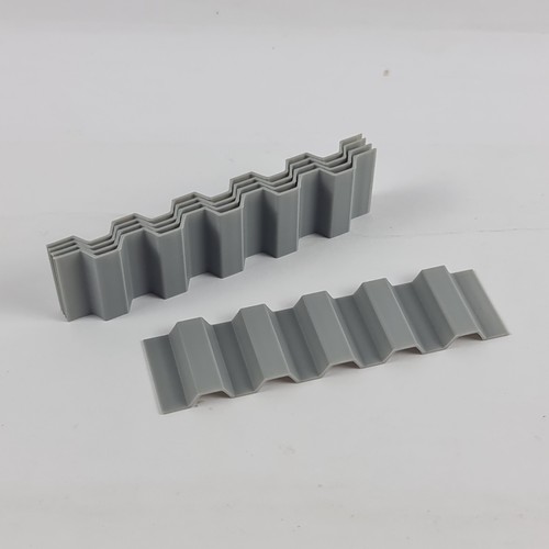 Model railway flexible steel - model,