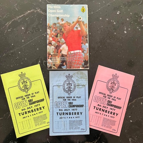 1977 open golf turnberry - open,