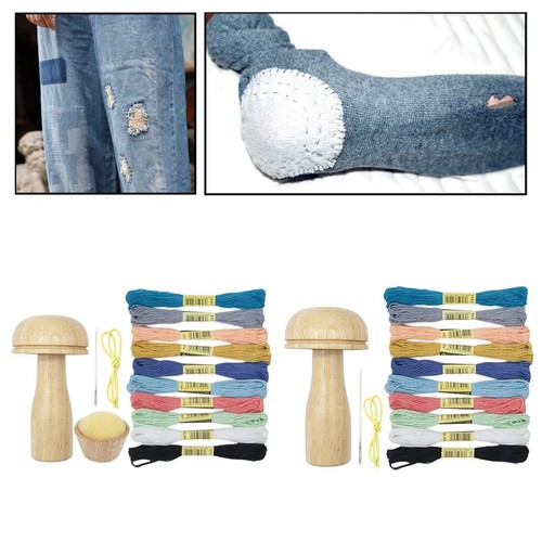 Mushroom darner patching tool - patching,