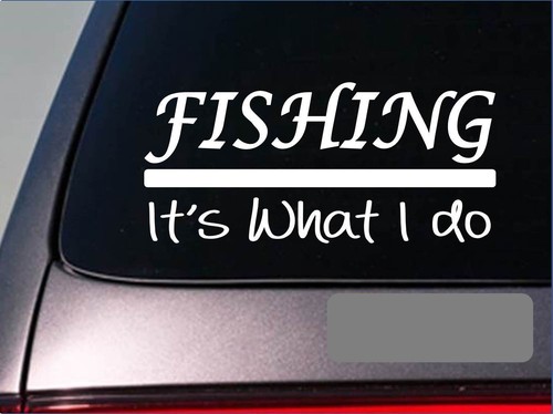 Fishing sticker decal - , *e276*