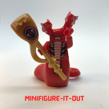 Genuine LEGO Minifigure - Ninjago - Fangtom Snake General - njo049