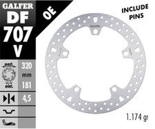 Galfer Front Brake Disc ROUND