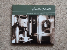 AGATHA CHRISTIE - MURDER ON THE ORIENT EXPRESS  - AUDIO BOOKS - ( 3 CDS  )