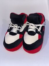 Happy Feet Slippers House Shoes Sneaker Plush Size M Vintage 1995