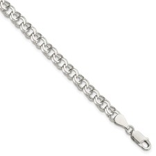 Sterling Silver 6mm Double