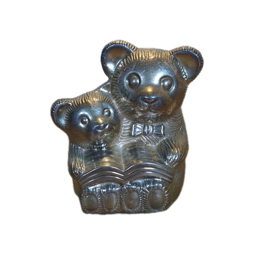 Vintage silver plated - vintage, teddy