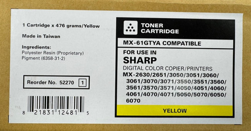 Katun yellow toner for sharp - for,