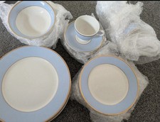 Doulton blue and white Dinner