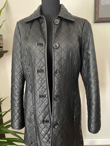 Neiman marcus black quilted - marcus,