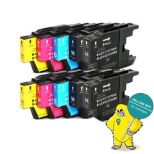 10 Ink fits for Brother