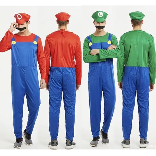 Mens adult super mario and - adult,