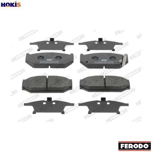 Brake pad set disc - disc,