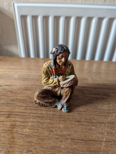 Vtg native american figure - vtg.,