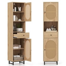 Bathroom Tall Cabinet Wooden