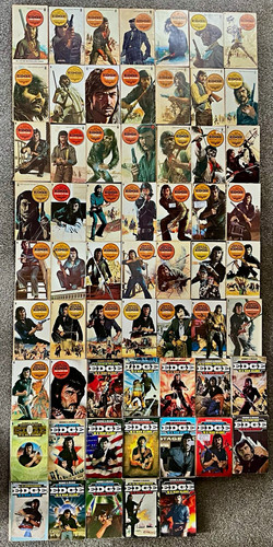 Edge western paperback novel - western,