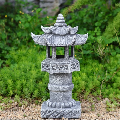 Pagoda garden lamp - lamp, sustainable