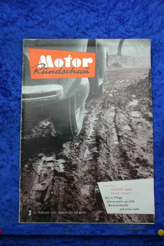 Motor rundschau zündapp - 3/56,