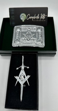 Stunning chrome kilt belt - stunning,
