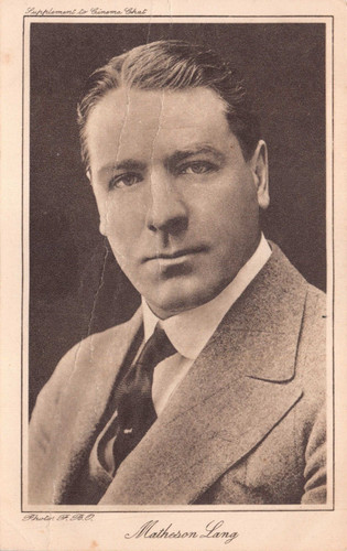Postcard edwardian actor - postcard,