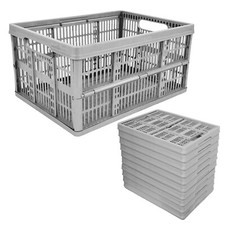 Plastic Folding Storage Crate