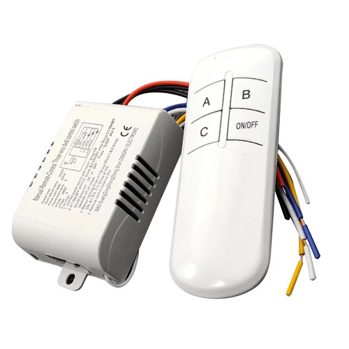Remote control switch way - remote, 3