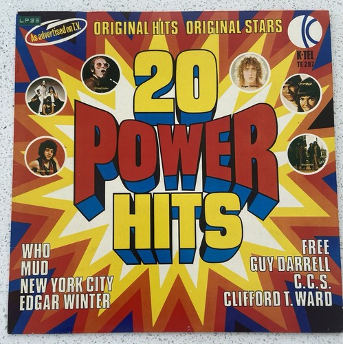 Power hits vinyl k tel - hits,