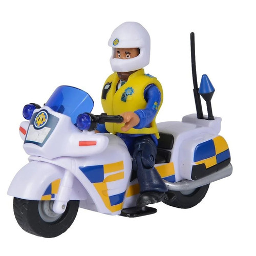 Fireman sam police motorcycle - fireman,