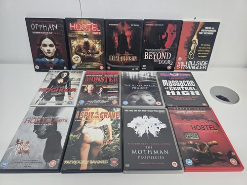 Horror dvd bundle job lot - horror,
