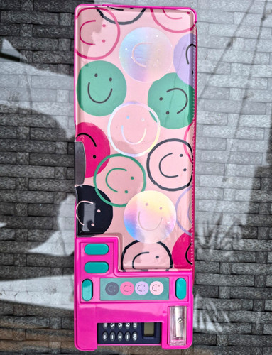 Pencil case with calculator - calculator, &