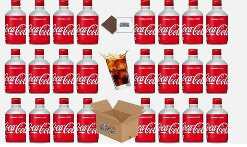 Japanese metal bottle - bottle, coke