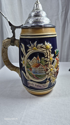 Vintage german beer stein - vintage,