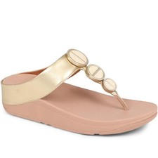 Pavers Halo Leather Wedge