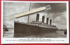 TITANIC DISASTER WHITE STAR