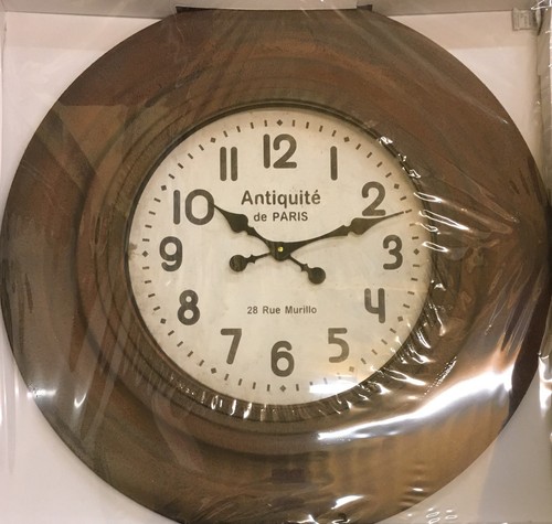 Wall clock large - wall, metal
