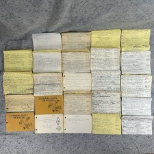 Vintage handwritten campers - vintage,