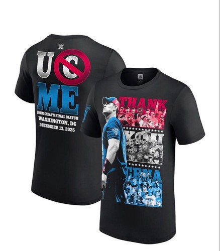 Wwe john cena - black, l